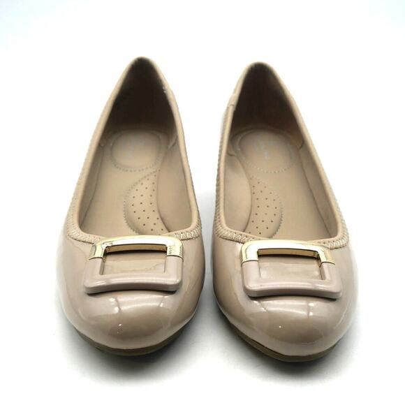 NEW Bandolino Women's 6 Tad Patent Wedge Heels Shoes Pumps - Picture 5 of 8